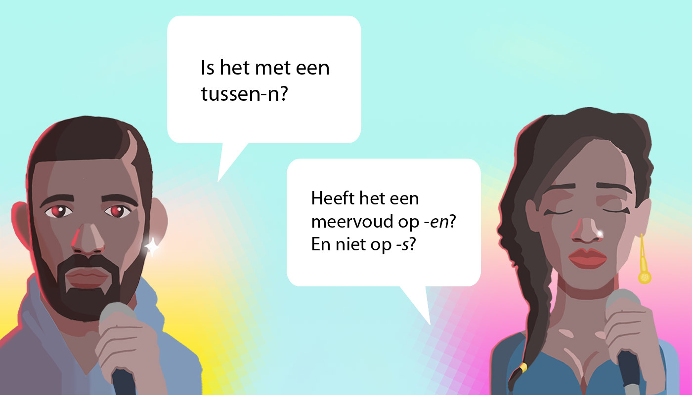 Kijk naar het linkerdeel van het woord om erachter te komen of het met een tussen-n is of niet.