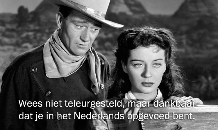 John Wayne & Gail Russell in Angel and the Badman, 1947.