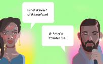 Is het ik besef of ik besef me?