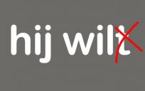 Hij wil