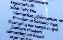Vegetarische sla