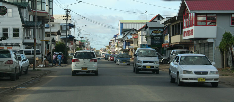 Paramaribo, de hoofdstad van Suriname in 2011. © Joeke-Remkus de Vries